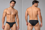 PECCATO MODEL DANTE MENS LOW WAIST BRIEF UNDERWEAR