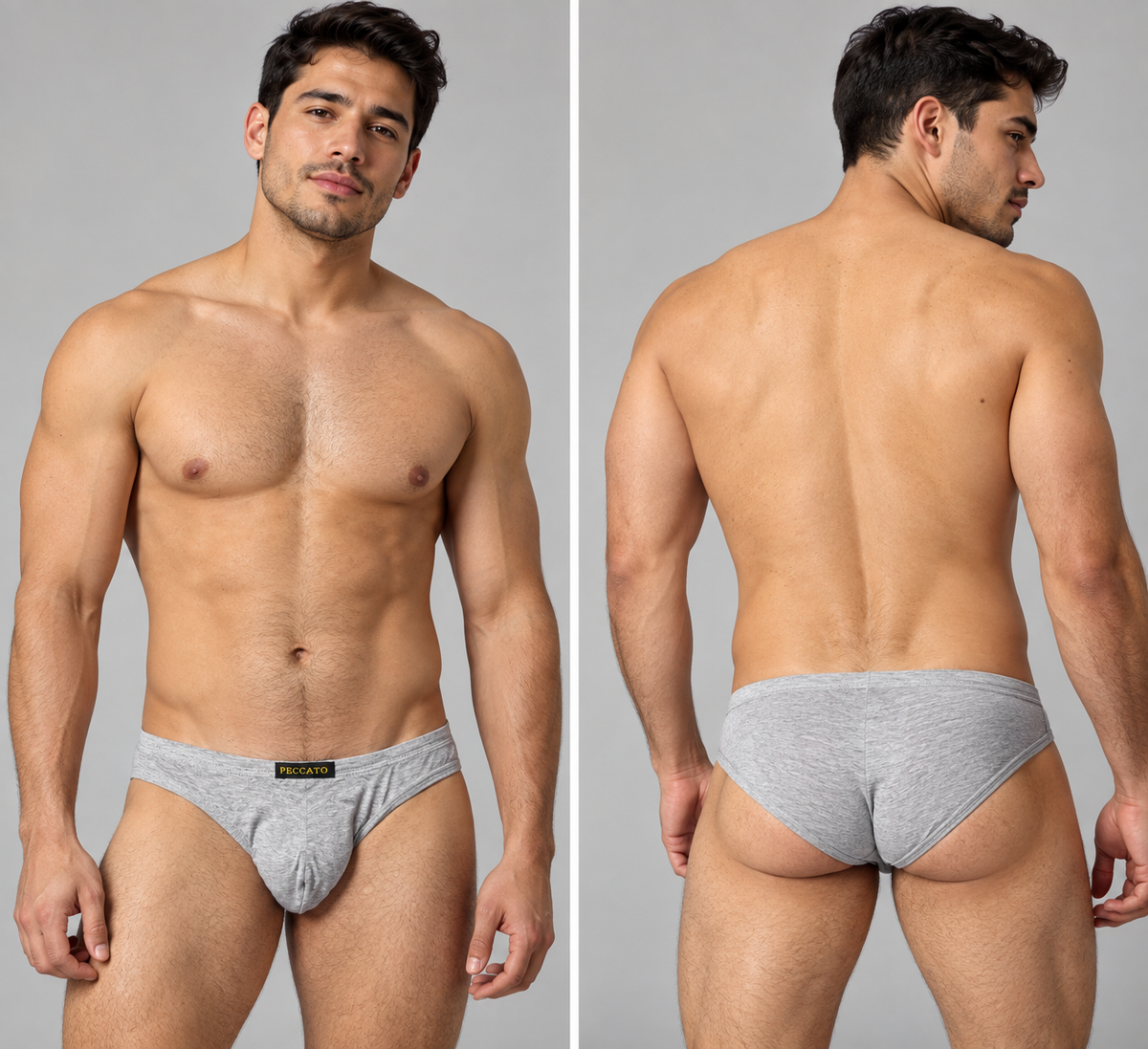 PECCATO MODEL DANTE MENS LOW WAIST BRIEF UNDERWEAR